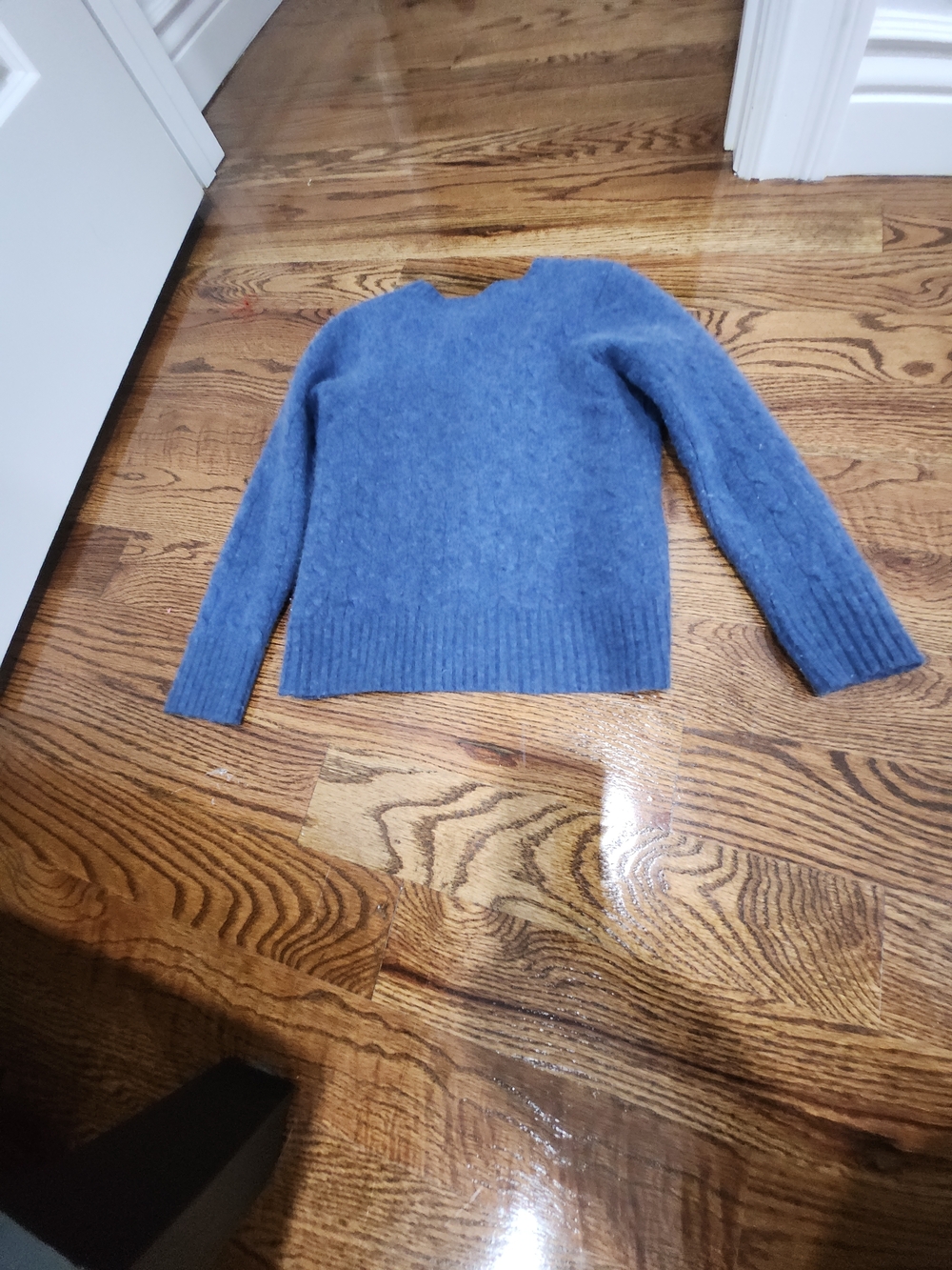 Polo by Ralph Lauren Heathered Blue Kids Crewneck Sweater